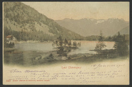 Lac Champey 1910 Old Postcard (see Sales Conditions) 03557 - Cham
