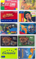 SPAIN  Prepaid : 10 DIFFERENT CARDS AS PICTURED ( Lot 7 ) USED - Other & Unclassified