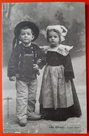 29 - Elliant  - Couple De Jeunes Enfants  - Futurs Epoux - Collection Villard Quimper N°1165 - Elliant