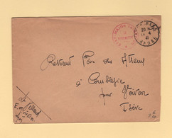 Etat Major 14e Region - 1941 - Lyon Gare - FM - WW II