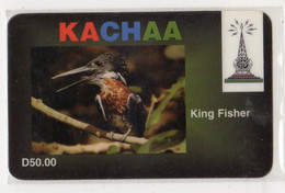 GAMBIE PREPAYEE KACHAA D50 KING FISHER - Gambia