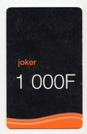 CAMEROUN PREPAYEE ORANGE JOKER 1000F - Cameroon