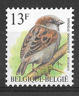 BELGIUM - COB 2533 ** - Moineau Domestique - Huismus - Moineaux