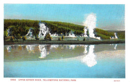 [DC12502] CPA - YELLOWSTONE NATIONAL PARK - UPPER GEYSER BASIN - Non Viaggiata - Old Postcard - USA National Parks