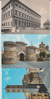 N. 3 CARTOLINE VELLETRI  ROMA PALAZZO COMUNALE PORTA NAPOLETANA TORRE DEL TRIVIO  F/G - Velletri