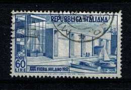 Ref 1458 -  Italy 1952 - L60 Used Stamp - SG 811 Fiera Milano - Ref 23 - Used