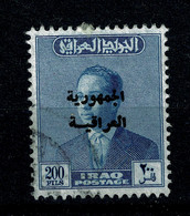 Ref 1458 - Middle East Iraq 1958 - 200f Used Stamp - SG 458 - Iraq