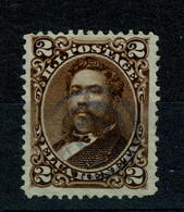 Ref 1458 - USA Hawaii - 1875 2c Used Stamp - SG 36 - Hawai