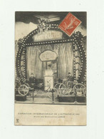 EXPOSITION - VELO - Expo Internationnale De L'automobile 1906 Stand Bicyclettes LABOR Animé Leger Défauts Sinon Bon - Exhibitions