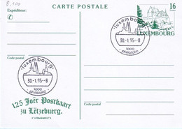Luxembourg - So-stempel Luxembourg Philatélie Auf Postkarte (8.100) - Covers & Documents