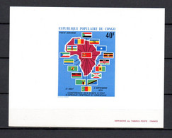 O-13 Congo épreuve D'artiste PA N° 197 Carte D'Afrique . A Saisir !!! - FDC