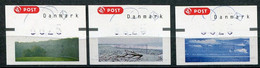 Denmark Dänemark Mi# ATM 23-5, Landscapes Postfrisch/MNH - Partly Missing Print - Vignette [ATM]