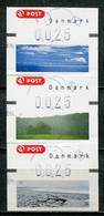 Denmark Dänemark Mi# ATM 23-5, Landscapes Postfrisch/MNH - Strip Cutting Error - Vignette [ATM]