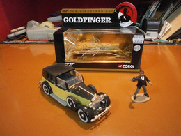 James BOND 007 - ROLLS ROYCE III SEDANCE DEVILLE + Figurine ODDJOB - GOLDFINGER - CORGI - Dans Son Emballage D'origine - Limitierte Auflagen Und Kuriositäten - Alle Marken