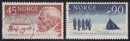 NORWAY 1961 "50th Anniversary Of Roald Amundsen's South Pole Expedition" Mi# 462-63 - NK# 502-03 Compl.set Cancelled - Sonstige & Ohne Zuordnung