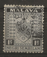 Malaysia - Negri Sembilan, 1935, SG 21, Used - Negri Sembilan