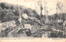 53-SAULGES- RUINES DU MOULIN DU JUMEAU, VALLEE DE L'ERVE - Sonstige & Ohne Zuordnung