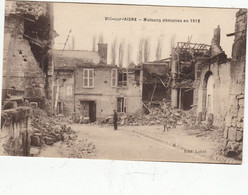 02- Vic Sur Aisne  Maisons Demolies En 1918 - Vic Sur Aisne