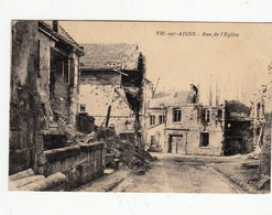 02- Vic Sur Aisne Rue De L Eglise - Vic Sur Aisne