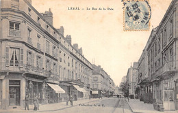 53-LAVAL- LA RUE DE LA PAIX - Laval