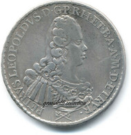 FIRENZE PIETRO LEOPOLDO DI LORENA FRANCESCONE 1768 ARGENTO - Tuscan