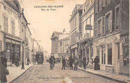 51-CHÂLONS-SUR-MARNE- RUE DE VAUX - Châlons-sur-Marne