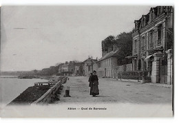 CPA 94 Ablon Quai De Baronnie - Ablon Sur Seine