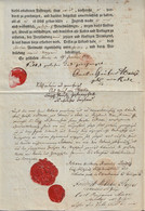 1819 BERLIN - PREUSSISCHER ADEL Signiert  FRIEDRICH LEOPOLD VON KIRCHEISEN + GRAF VON HACKE & GRÄFIN AMELIE VON HACKE - Autres & Non Classés