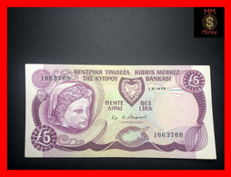 CYPRUS   5 £  1.6.1979  P. 47  "serial I"   XF - Zypern