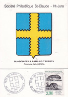 Carte Premier Jour 1988 Fête Du Haut Jura - 1980-1989