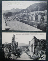 Martinique  Lot 2 Cpa Apres La Catastrophe Rue Victor Hugo Saint Pierre - Sonstige & Ohne Zuordnung