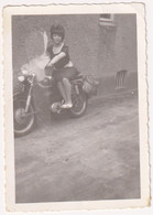 Woman On A Motorbike - Photo 6x8.5 - Motos