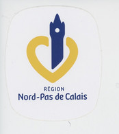 Région Nord Pas De Calais (autocollant) 8,5X10 - Nord-Pas-de-Calais
