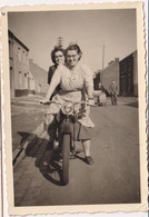 Women On A Motorbike - Photo 6x8.5 - Motos