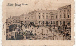 Kraków Ou Cracovie (Pologne) : Tramway Dworzec Kolejowy En 1920 (animé) PF. - Pologne