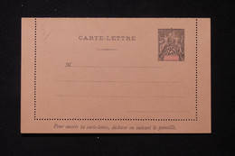 DIEGO SUAREZ - Entier Postal Type Groupe ( Carte Lettre ) , Non Circulé - L 87181 - Storia Postale