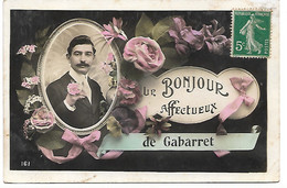 L100H540 - Un Bonjour Affectueux De Gabarret N° 161 - Gabarret