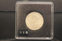 Deutsches Reich; Kursmünze 1 Mark, Silber; 1914 F; Vz; Jäger-Nr. 17 - 1 Mark