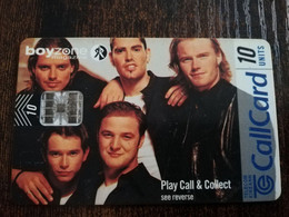 IRELAND /IERLANDE   CHIPCARD  10  UNITS    BOYZONE      CHIP   ** 4680** - Ierland