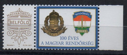 HONGRIE - HUNGARY - 2017 - TIMBRE PERSONALISE - BELFÖLD - BLASON - COAT OF ARMS - POLICE - - Essais, épreuves & Réimpressions