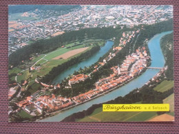 Burghausen (Altötting) - Flugaufnahme - Burghausen