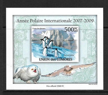 UNION DES COMORES 2010 ANNEE POLAIRE  YVERT N°1904 NON DENTELE   NEUF MNH** - Année Polaire Internationale