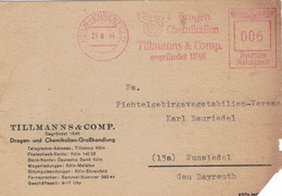 Francotyp F - Köln Ehrenfeld 1944 Drogen Chemikalien Tillmanns & Comp Seit 1846 - Pharmacy