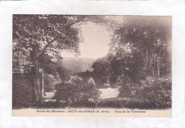 CPA :  14 X 9  -  Ecole Du Montcel  -  JOUY-en-JOSAS. -  Vue De La Terrasse - Jouy En Josas