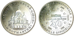 01178 GETTONE TOKEN JETON FICHA MONNAIE DE PARIS MDP BASILIQUE DU SACRE-COEUR MONTMARTRE 2000 - 2000