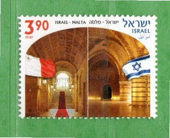 (US.3) ISRAELE °- 2014. ISRAEL - MALTA.   Oblitéré. - Gebraucht (ohne Tabs)