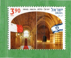 (US.3) ISRAELE °- 2014. ISRAEL - MALTA.   Oblitéré. - Used Stamps (without Tabs)