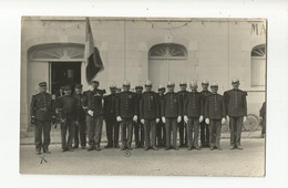 Carte Photo  -   Sapeurs Pompiers D'OURVILLE - Ourville En Caux