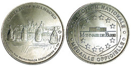 01952 GETTONE TOKEN JETON FICHA MONNAIE DE PARIS MDP CHATEAU DE CHAMBORD 1999 - Zonder Datum