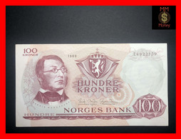 Norway  100 Kroner 1969  P.  38  XF - Norwegen